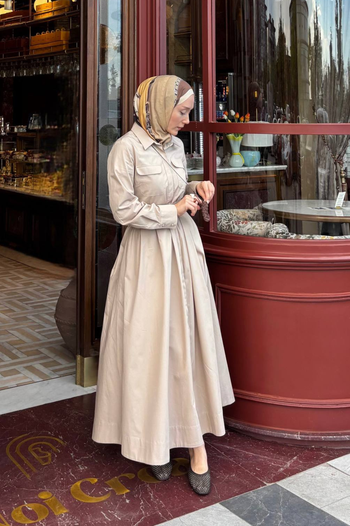 ✨ Cotton Grace | Pamuk Gömlek Elbise