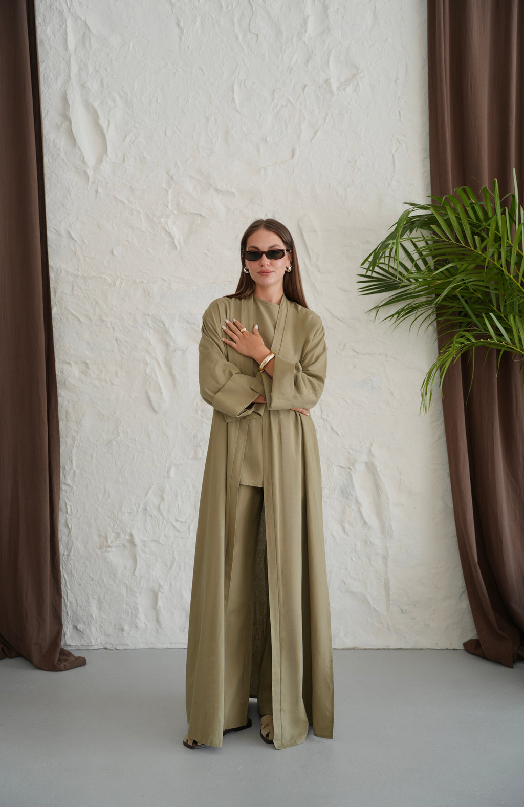 Zümra | Premium Abaya Takımı