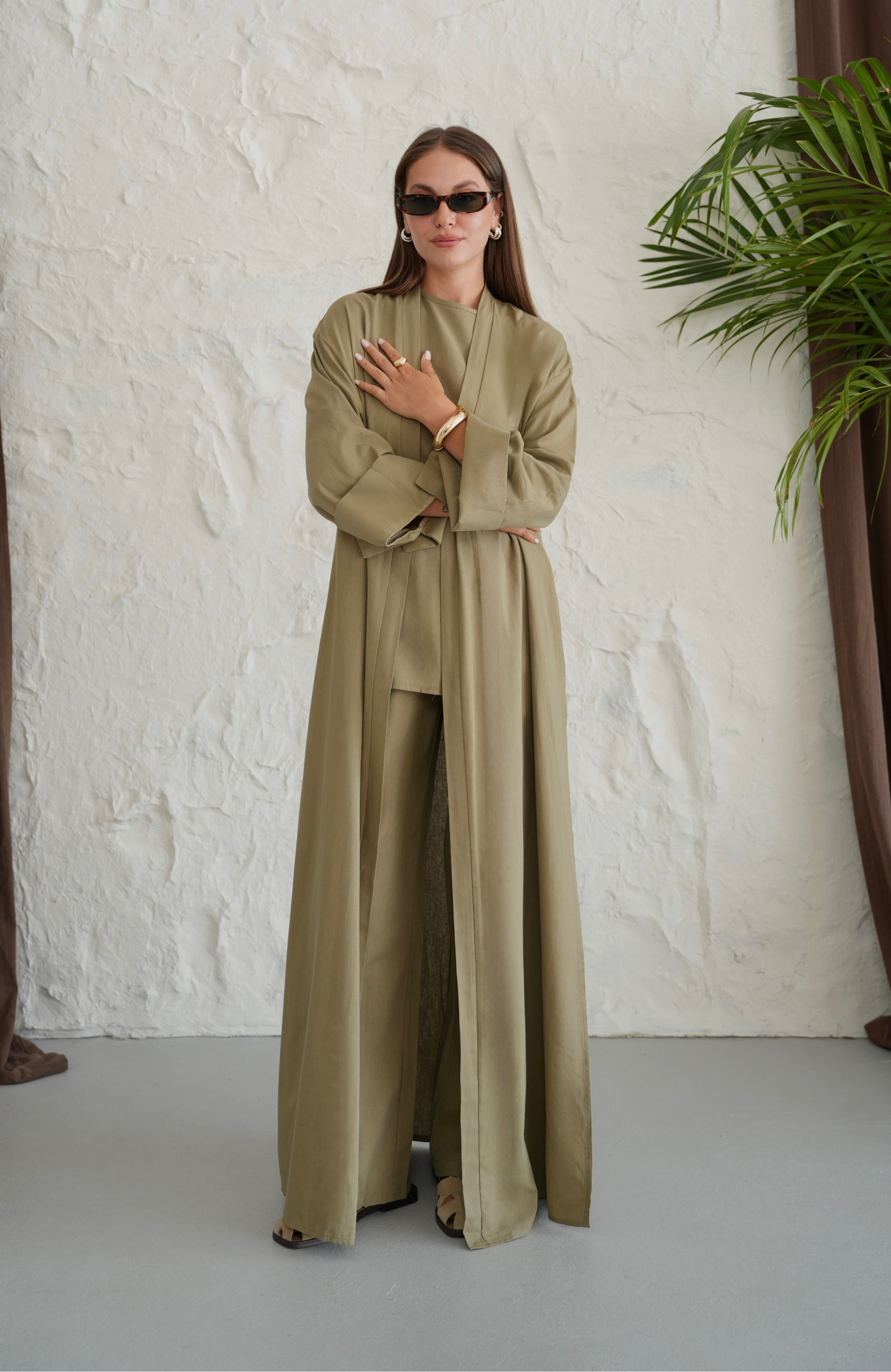 Zümra | Premium Abaya Takımı