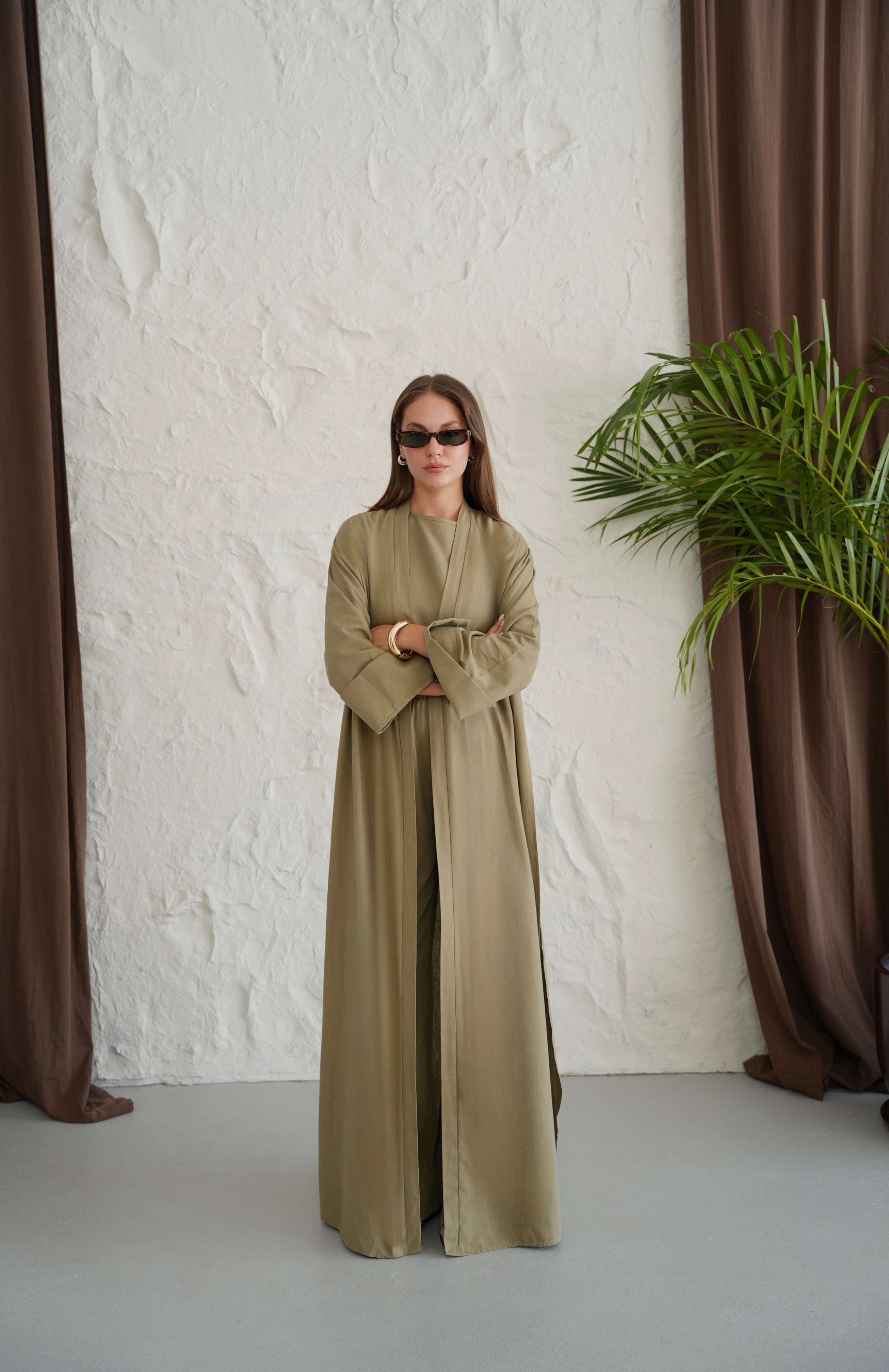 Zümra | Premium Abaya Takımı