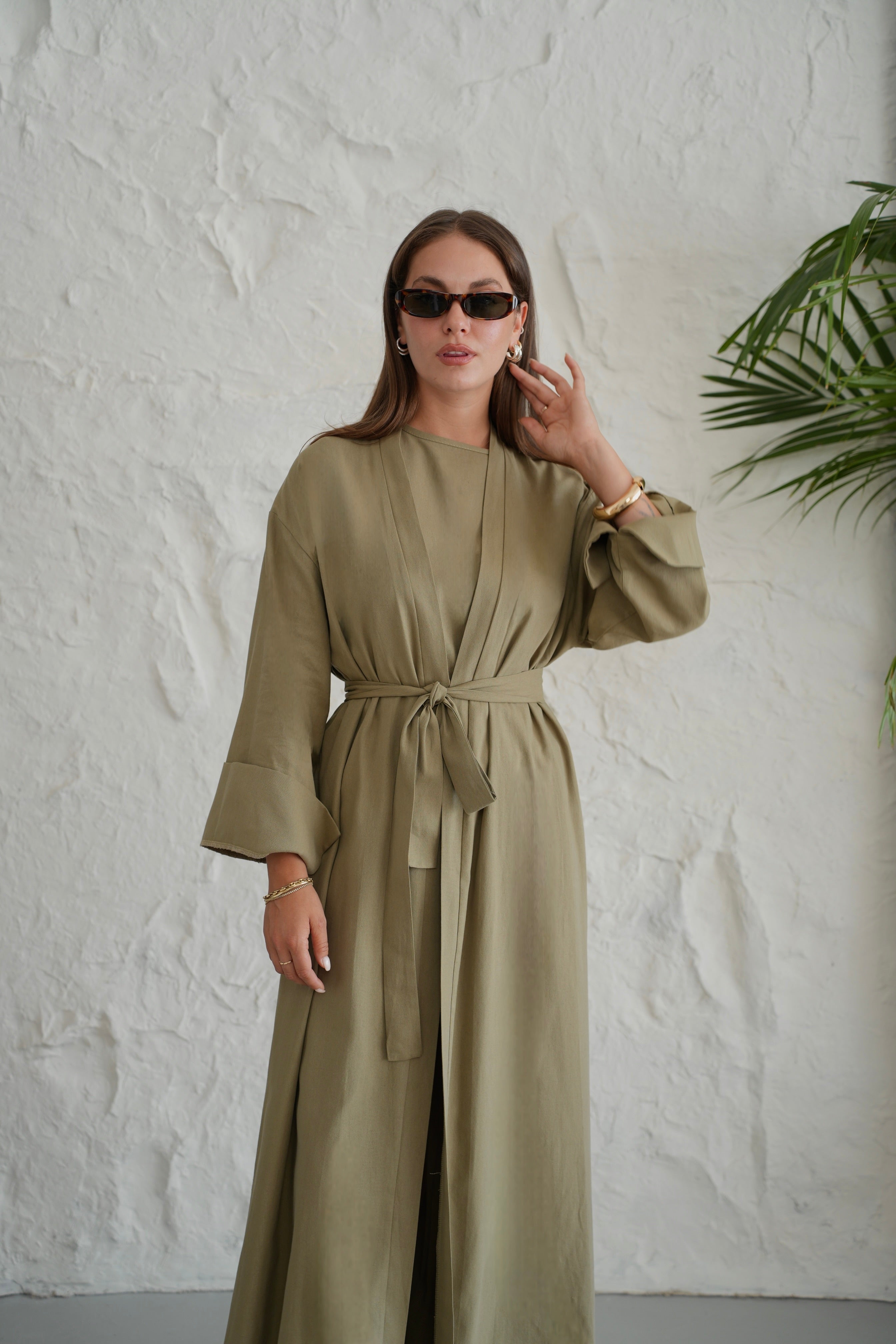 Zümra | Premium Abaya Takımı