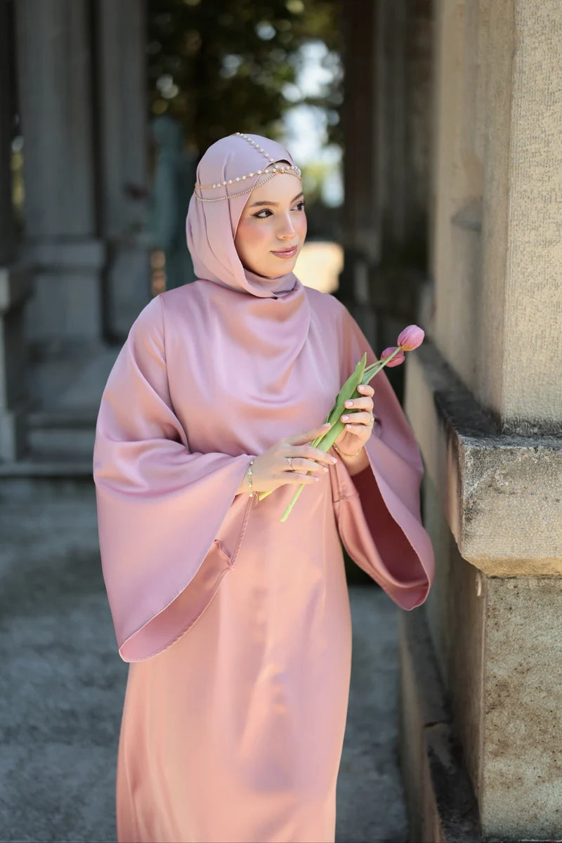 Satin Grace | Dökümlü Saten Elbise