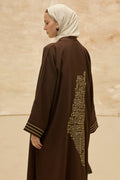Kudüs Işığı | Filistin Haritası İşlemeli Abaya