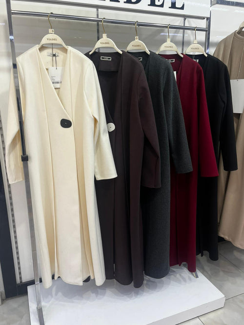 Elegant Cashmere Ferace | Zarif Kaşe Ferace