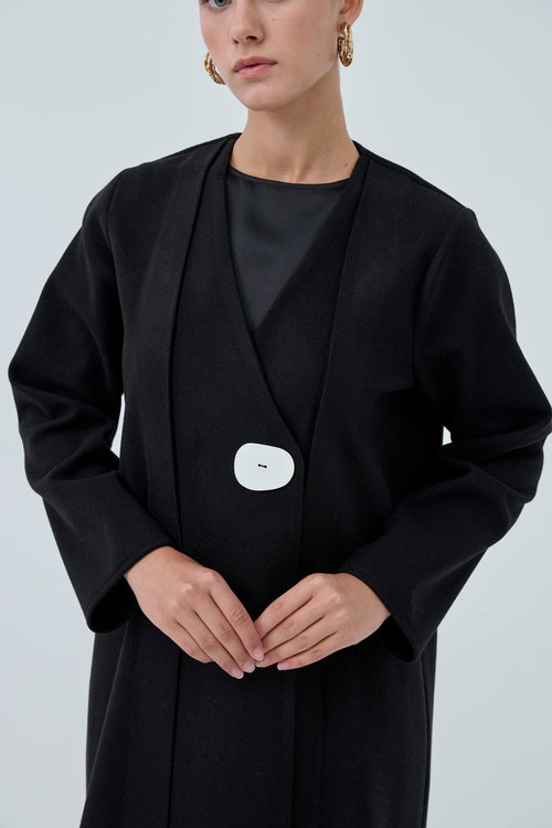 Elegant Cashmere Ferace | Zarif Kaşe Ferace