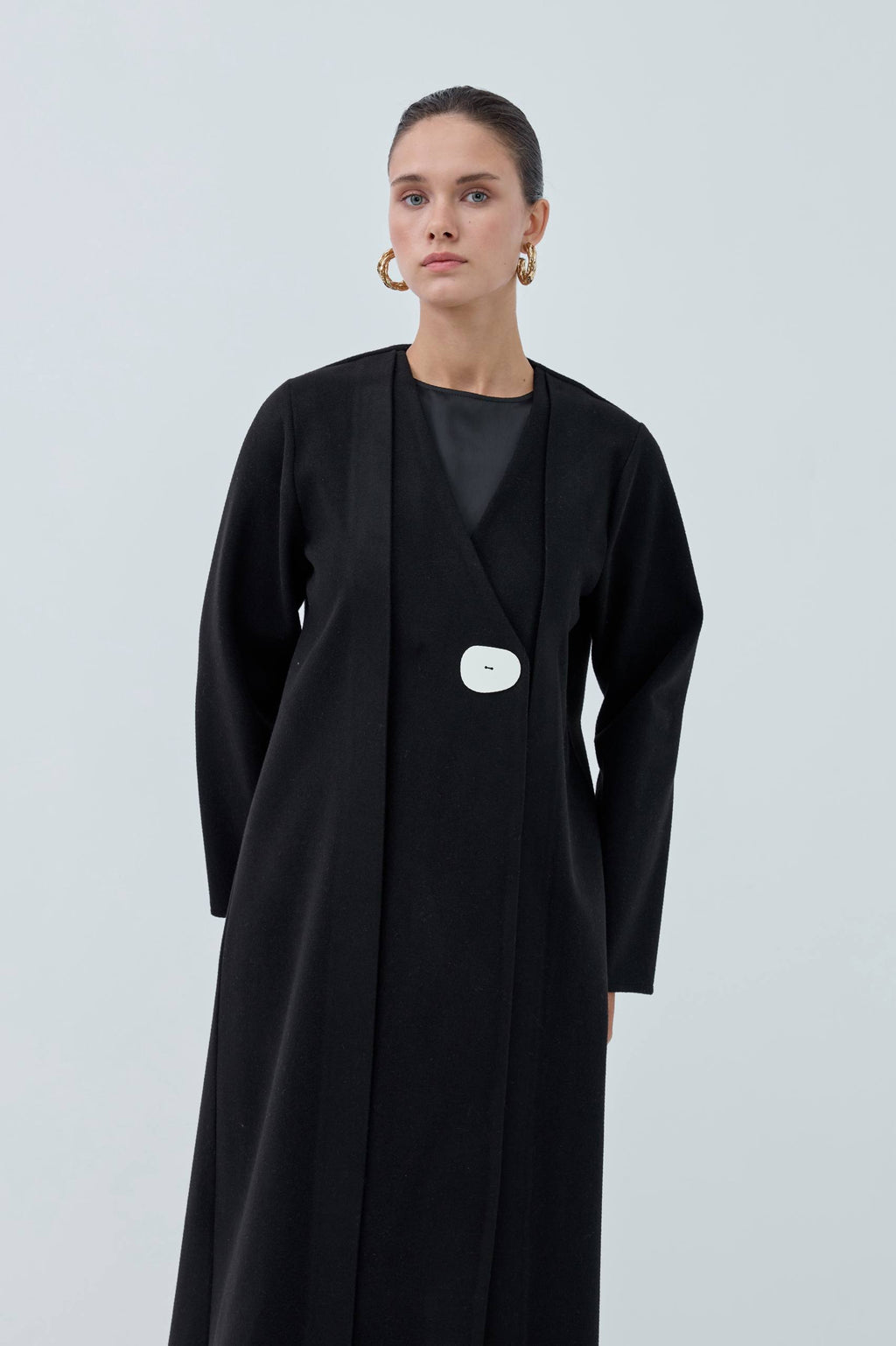Elegant Cashmere Ferace | Zarif Kaşe Ferace