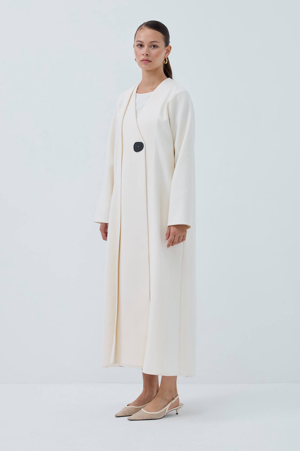 Elegant Cashmere Ferace | Zarif Kaşe Ferace