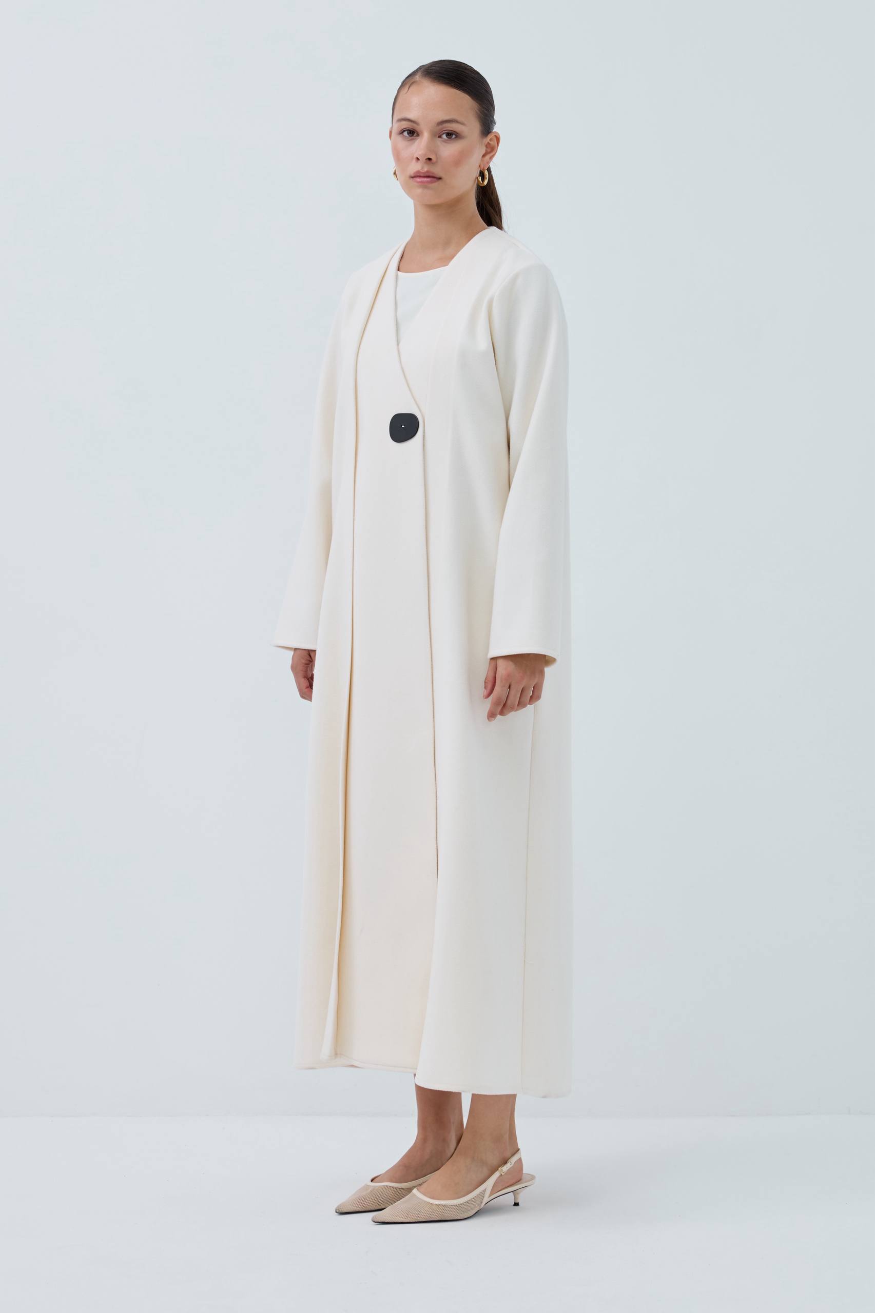 Elegant Cashmere Ferace | Zarif Kaşe Ferace