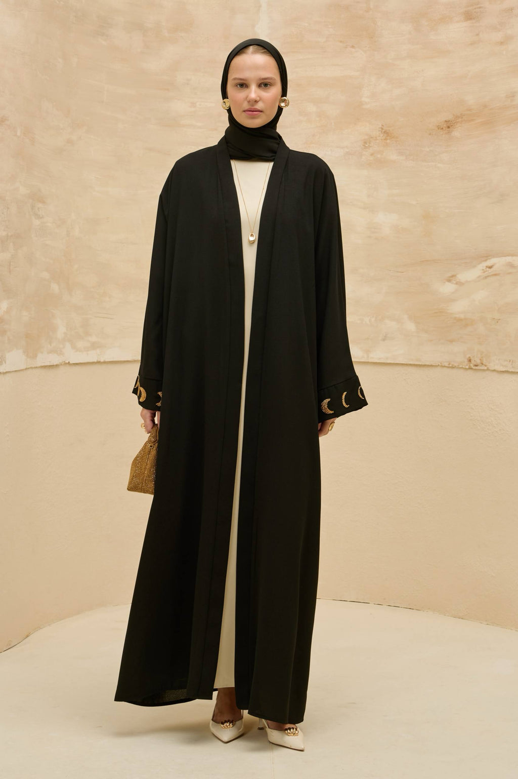 Lunar Halo | Ay Işıltılı Abaya