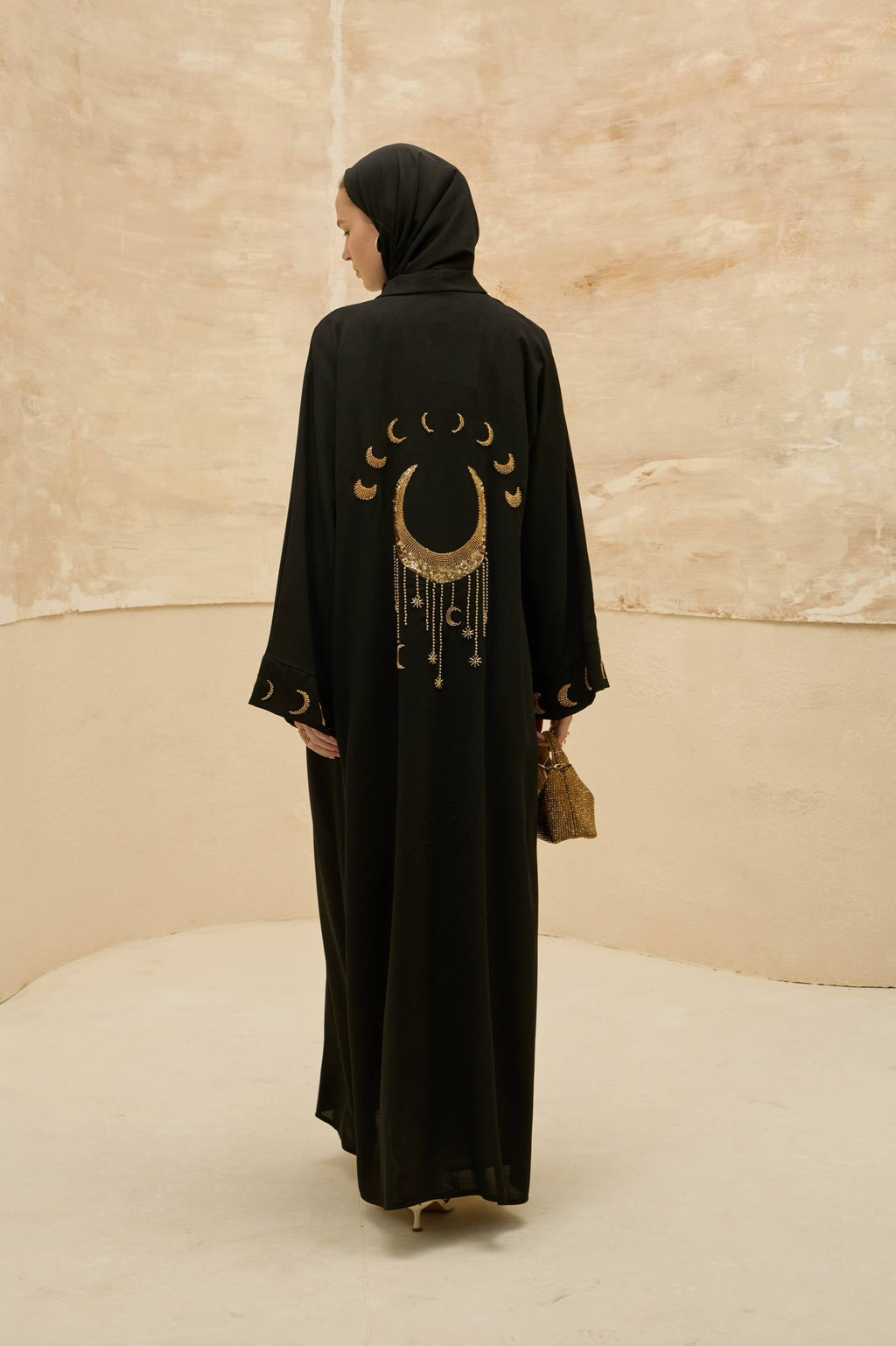 Lunar Halo | Ay Işıltılı Abaya