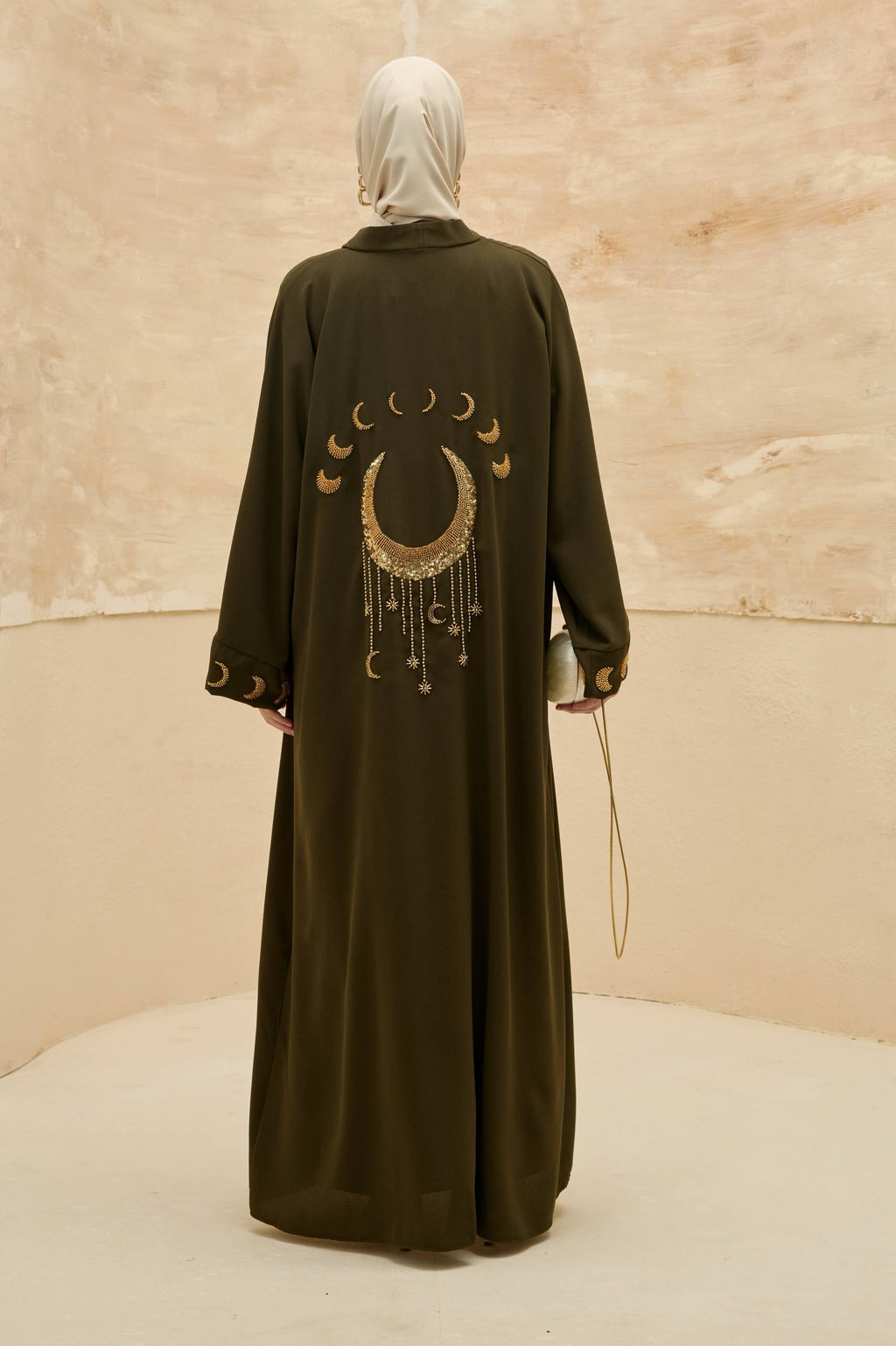 Lunar Halo | Ay Işıltılı Abaya