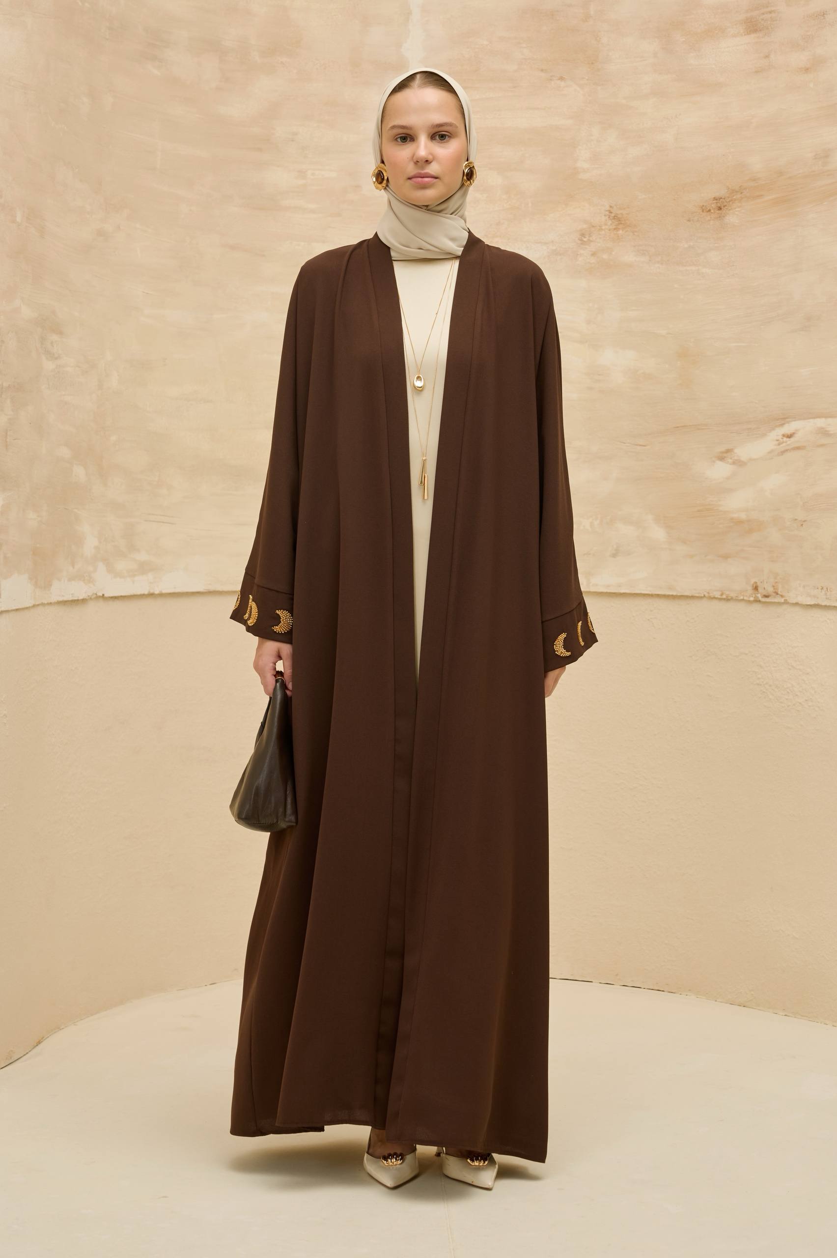 Lunar Halo | Ay Işıltılı Abaya