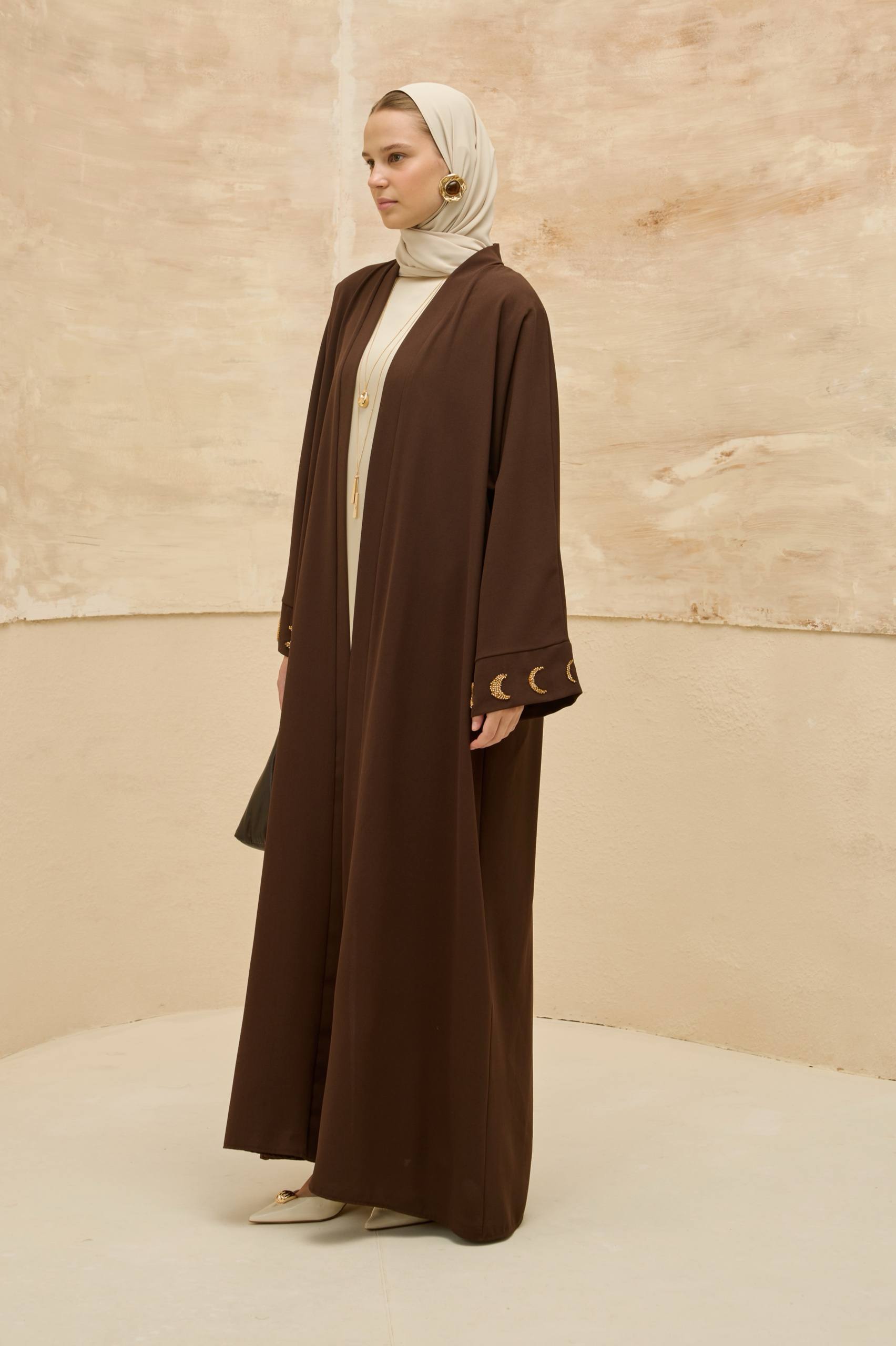 Lunar Halo | Ay Işıltılı Abaya