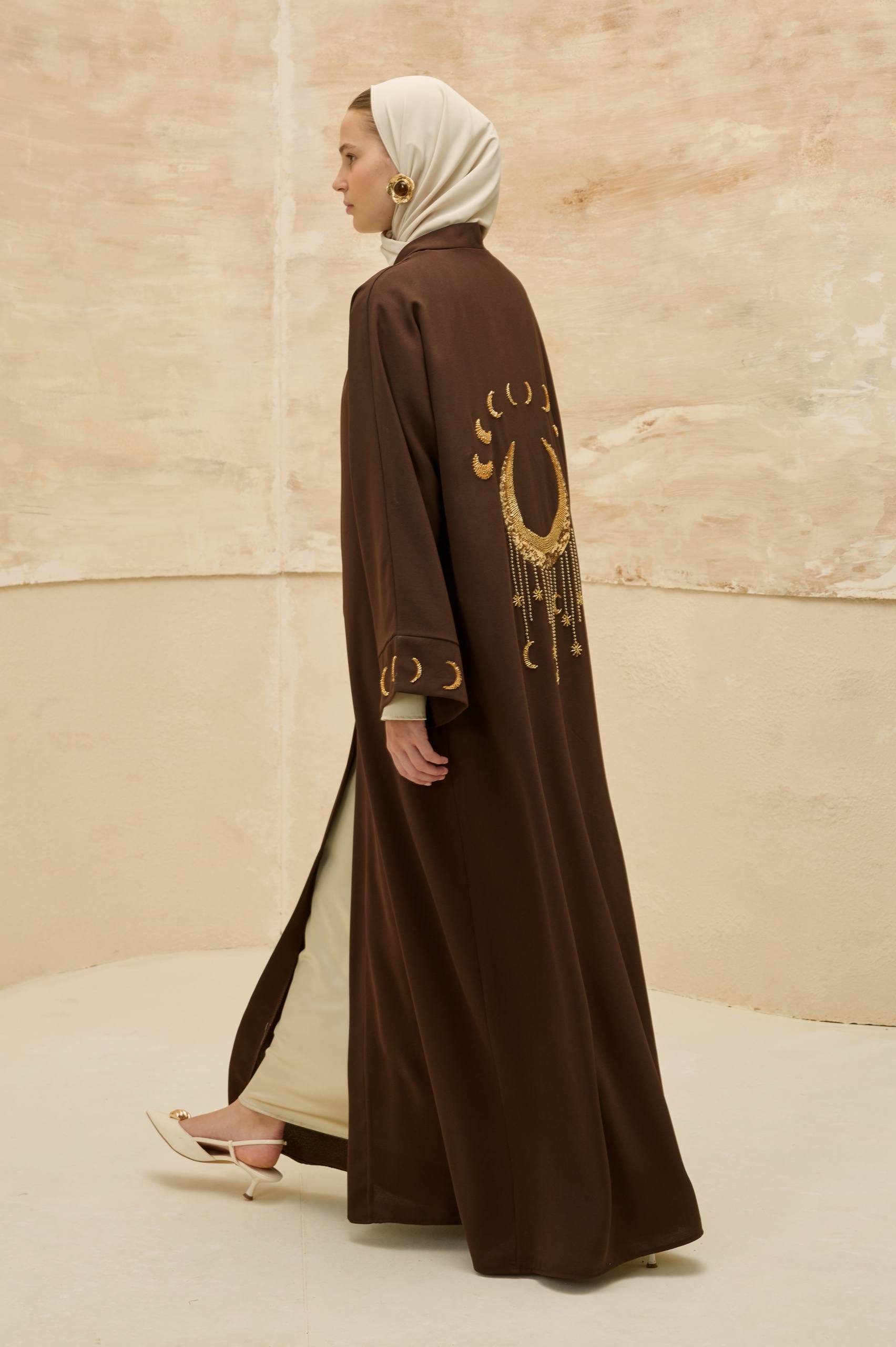 Lunar Halo | Ay Işıltılı Abaya