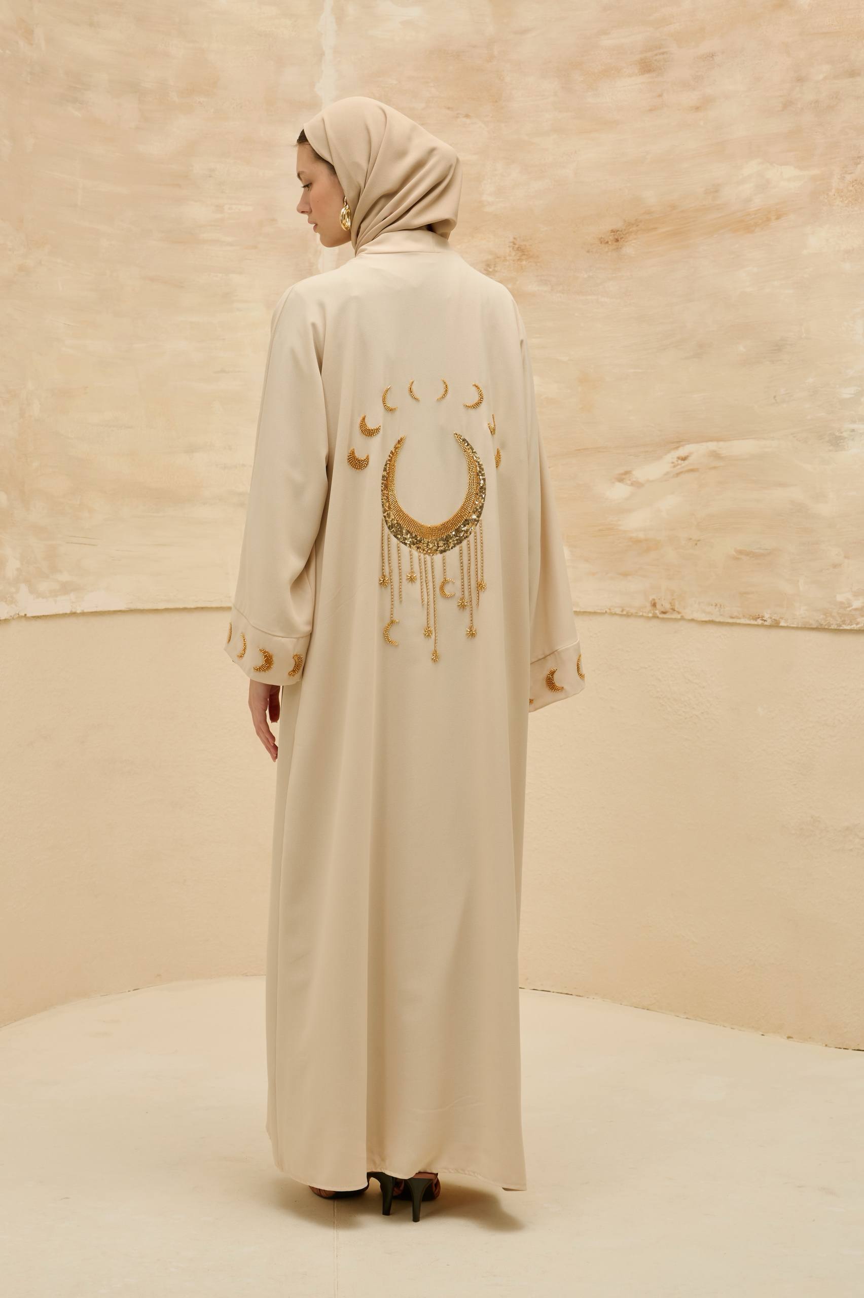 Lunar Halo | Ay Işıltılı Abaya
