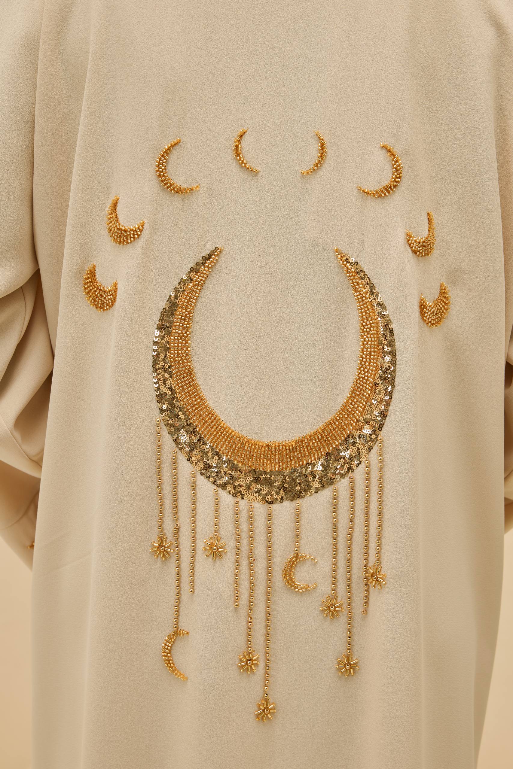 Lunar Halo | Ay Işıltılı Abaya