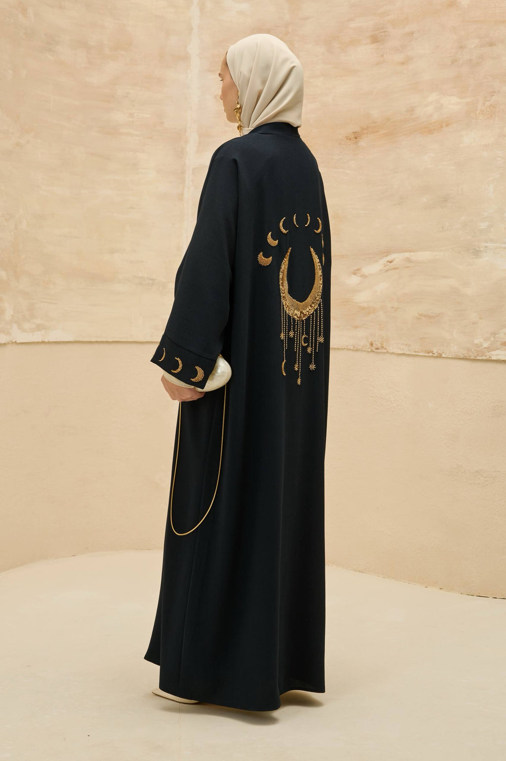Lunar Halo | Ay Işıltılı Abaya