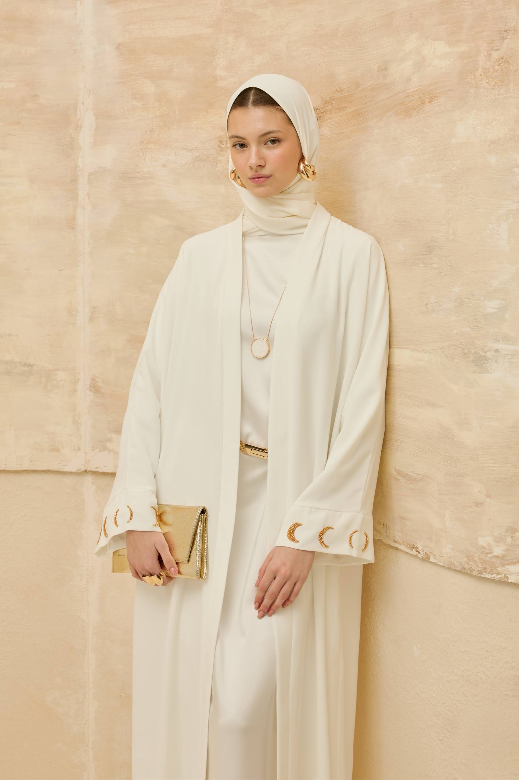 Lunar Halo | Ay Işıltılı Abaya