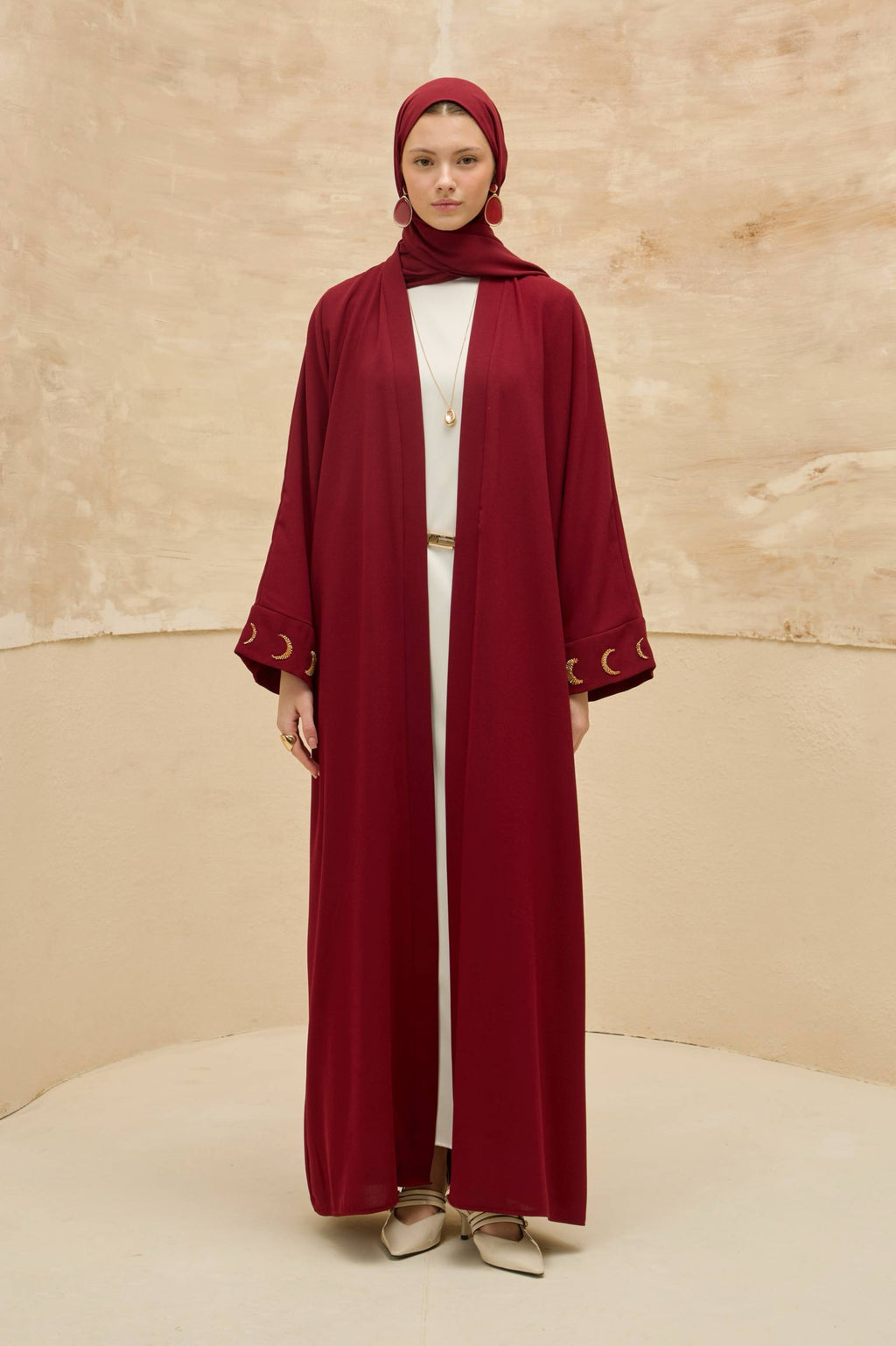 Lunar Halo | Ay Işıltılı Abaya