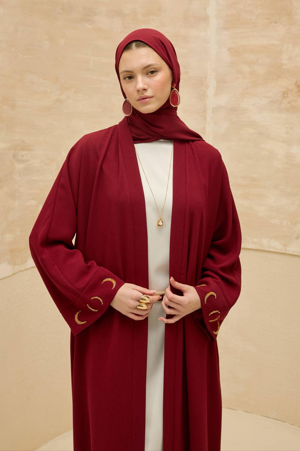 Lunar Halo | Ay Işıltılı Abaya