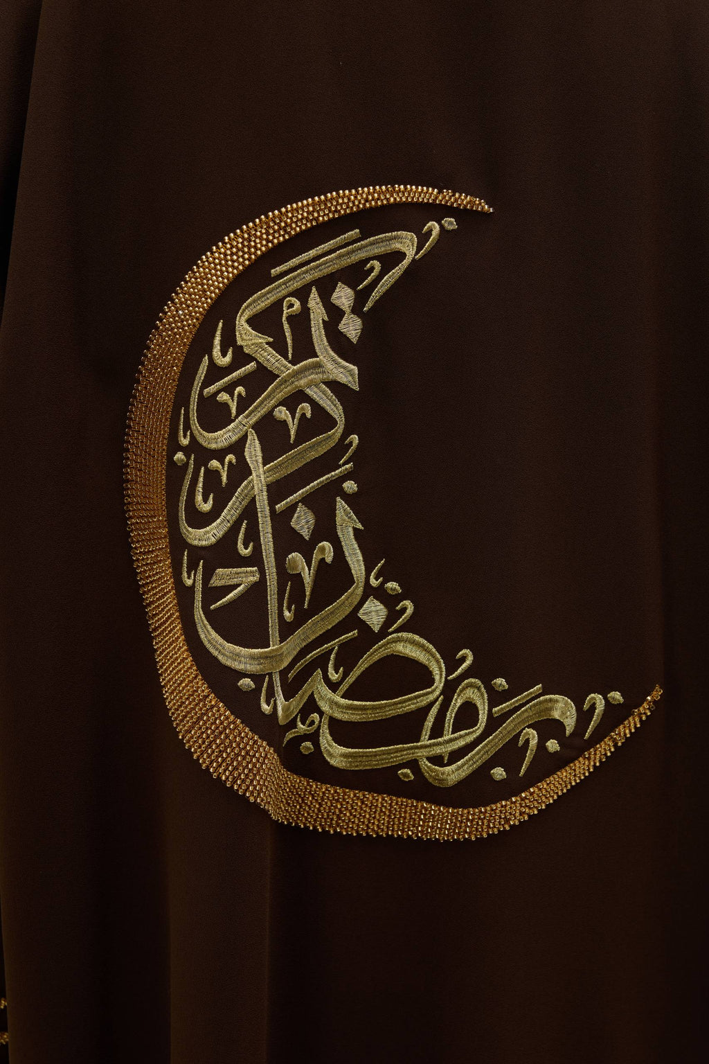 Ramadan Kareem | Hilal İşlemeli Abaya