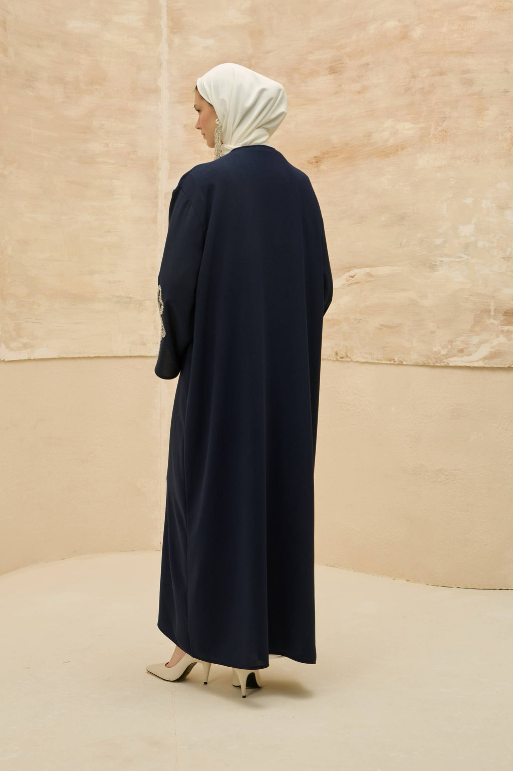 Papillon Royale | Kelebek Taş Detaylı Abaya