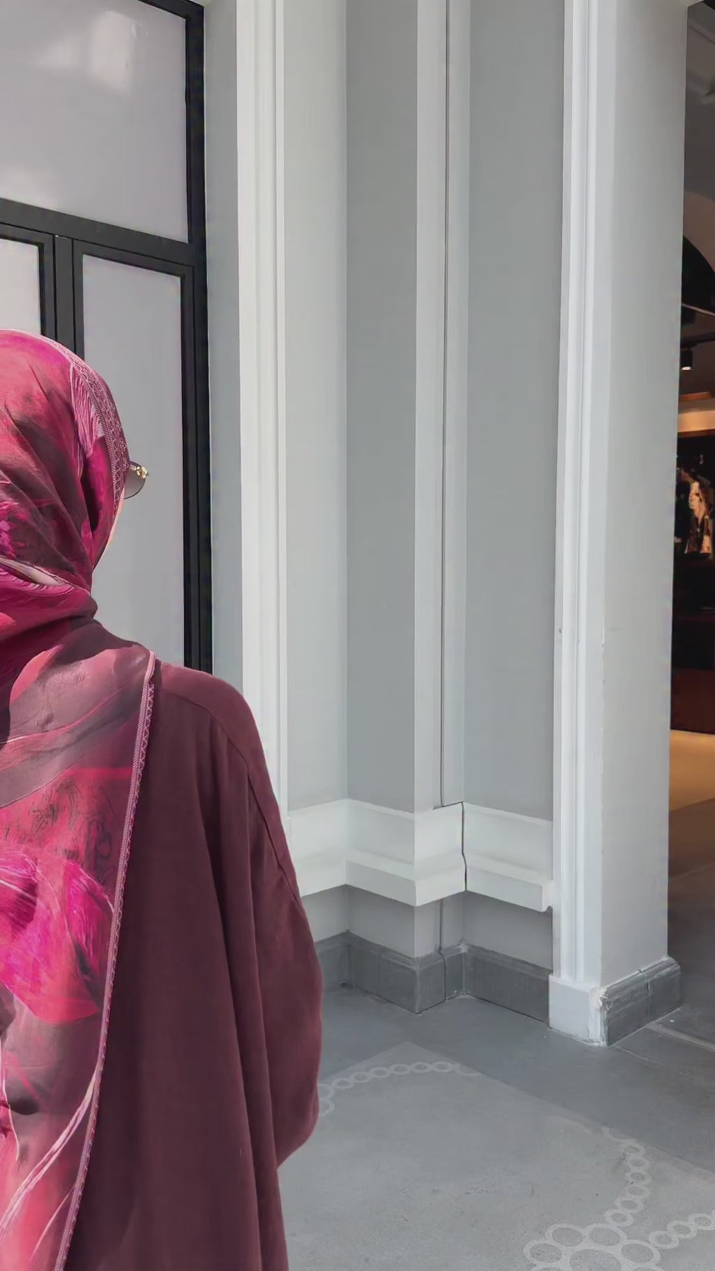 Veil Grace | Premium Şifon 3'lü Abaya Takımı